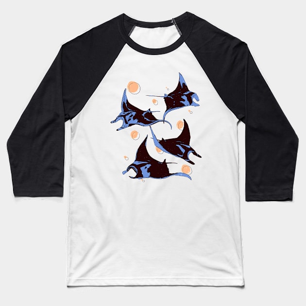 Flying High 4 Baseball T-Shirt by fernandaschallen